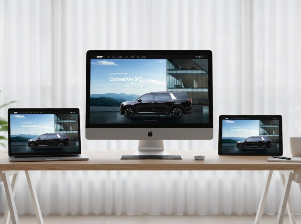 자동차 튜닝업체 홈페이지 디자인 — 오토그랜드(AUTO GRAND) 공식 웹사이트 1번 이미지 - 홈페이지 디자인타임 제작 사례